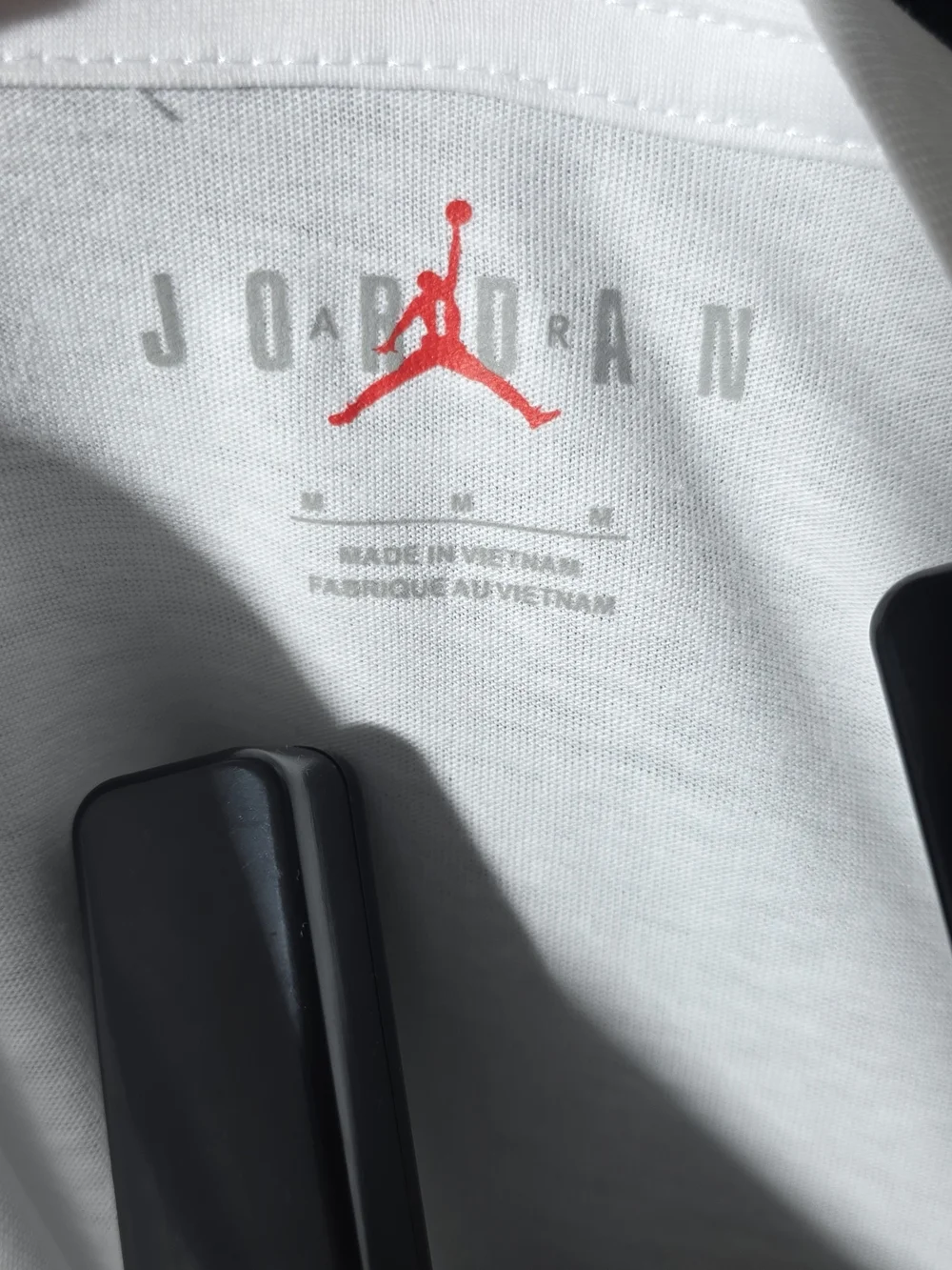Jordan white short